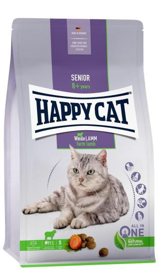 Happy Cat Senior Weide Lamm - Jehněčí 4 kg