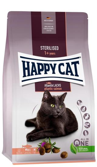 Happy Cat Sterilised Atlantik Lachs - Losos 300 g