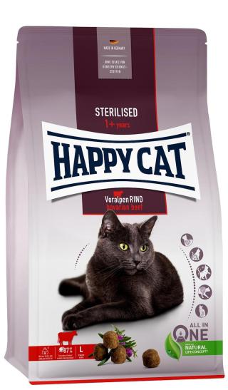 Happy Cat Supreme Fit & Well Adult Sterilised - Hovězí 300 g