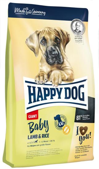 Happy Dog Giant Baby Lamb & Rice 15 kg