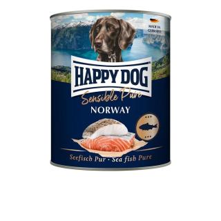 Happy Dog Sensible Pure Norway - konzerva, lososí maso 800 g