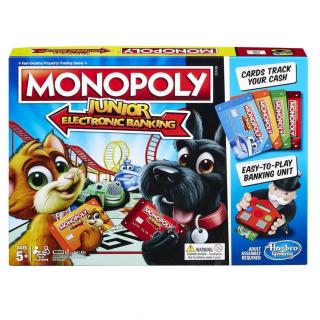 Hasbro Monopoly Junior Electronic Banking - SK - zánovní