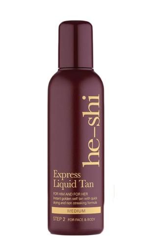 He-shi Express Liquid Tan samoopalovací lehký fluid 300 ml