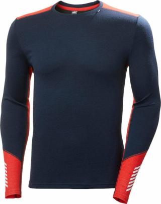 Helly Hansen Termoprádlo Lifa Merino Midweight Crew Base Layer Navy S