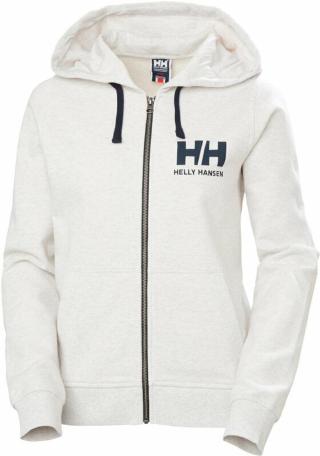Helly Hansen Women's HH Logo Full Zip Hoodie Nimbus Cloud Melange XS