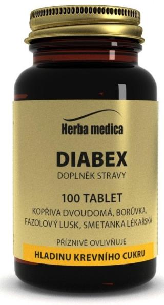 HerbaMedica Diabex 50g - hladina krevniho cukru 100 tablet