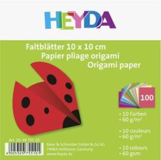 HEYDA Papíry na origami 10 x 10 cm