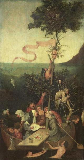 Hieronymus Bosch - Obrazová reprodukce The Ship of Fools, c.1500,