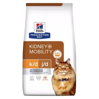 HILL'S Prescription Diet k/d + Mobility granule pro kočky 1,5 kg