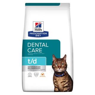 HILL'S Prescription Diet t/d granule pro kočky 3 kg