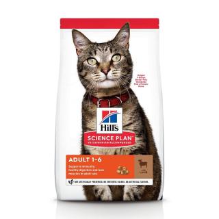Hill's Science Plan Adult krmivo pro kočky s jehněčím 10 kg.