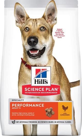 Hill's Science Plan Adult Performance krmivo pro psy 14 kg.