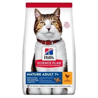 Hill's Science Plan Mature Adult 7+ krmivo pre kočky 10 kg - datum spotřeby: 31.08.2022