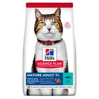 Hill's Science Plan Mature Adult 7+ krmivo pre kočky s tuňákem 1,5 kg.