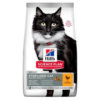 Hill's Science Plan Mature Adult 7+ Steril krmivo pro kočky 1,5 kg.