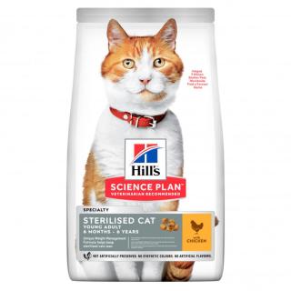 Hill´s Science Plan Feline Young Adult Sterilised Cat Chicken 10kg