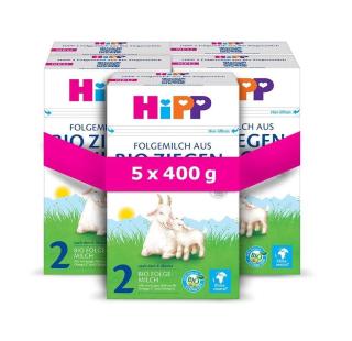 Hipp 2 BIO Kozí mléko 5x400 g