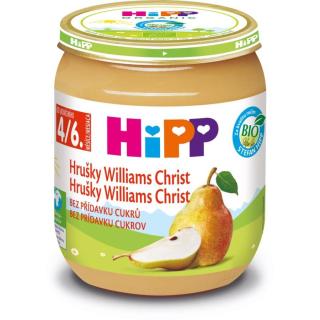 Hipp BIO hrušky Williams-Christ ovocný příkrm 125 g