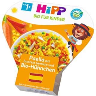 Hipp BIO Paella se zeleninou a kuřecím masem dětský příkrm 250 g