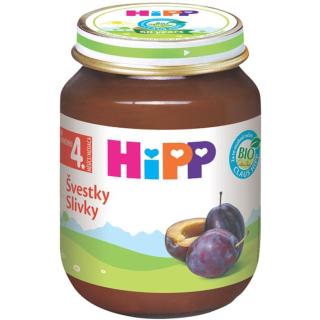 Hipp BIO švestky ovocný příkrm 125 g