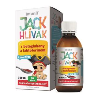 Hlíva Jack Hlívák Sirup 300ml Glukany + Laktoferin