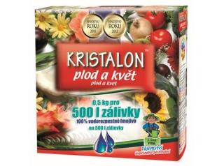 Hnojivo AGRO Kristalon Plod a květ 0,5 kg