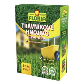 Hnojivo trávníkové jaro-léto FLORIA 2,5kg