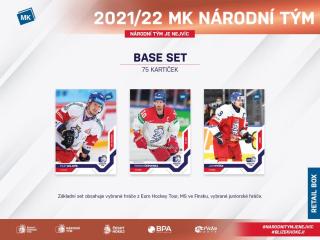 Hokejové kartičky Czech Ice Hockey Team 2022 Blaster