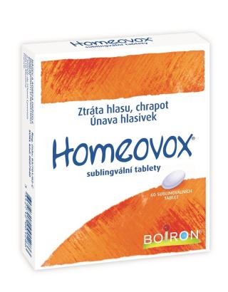 Homeovox 60 sublingválních tablet