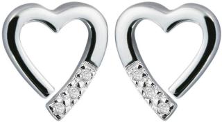 Hot Diamonds Náušnice Hot Diamonds Just add Love Memories DE110