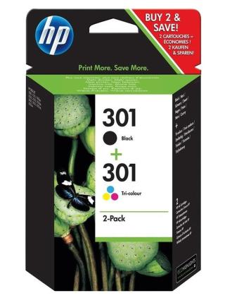 HP 301 combo pack , N9J72AE