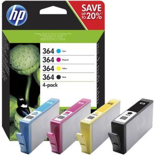 HP 364 N9J73AE Bk+C+M+Y multipack originální cartridge