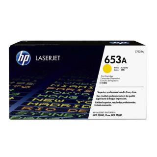 HP 653A CF322A žlutý  originální toner