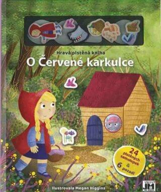 Hravá plstěná kniha - O Červené karkulce - Megan Higgins