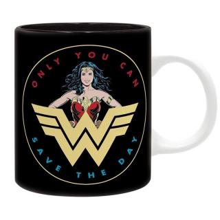 Hrnek DC Comics - retro Wonder Woman
