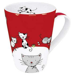 Hrnek GLOBETROTTER CAT porcelán 420ml