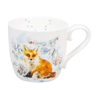 Hrnek porcelánový WINTER FOX 450ml