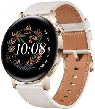Huawei Watch GT 3 Elegant, 42 mm, stříbrné - rozbaleno