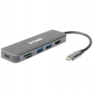 Hub Multiport Usb-c D-Link DUB-2327