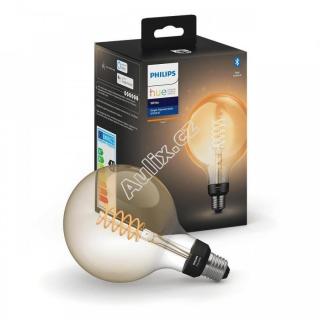 Hue Bluetooth žárovka LED E27 Filament G125 7W 550lm 2100K - PHILIPS