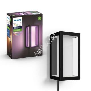 HUE Impress VENKOVNÍ NÁSTĚNNÉ SVÍTIDLO RGBW 16W 1200lm 2000-6500K IP44, černá - PHILIPS HUE