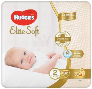 HUGGIES® Pleny jednorázové Elite Soft vel. 2 82 ks