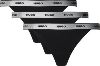 Hugo Boss 3 PACK - dámská tanga HUGO 50502802-001 3XL