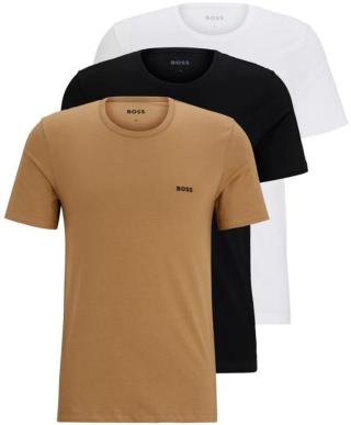 Hugo Boss 3 PACK - pánské triko BOSS Regular Fit 50475284-265 XXL