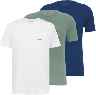 Hugo Boss 3 PACK - pánské triko HUGO Regular Fit 50480088-330 M