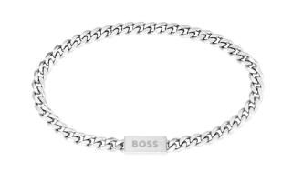 Hugo Boss Nadčasový pozlacený náramek Chain for Him 1580556 19 cm