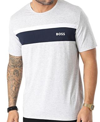 Hugo Boss Pánské triko BOSS Regular Fit 50490923-030 XXL