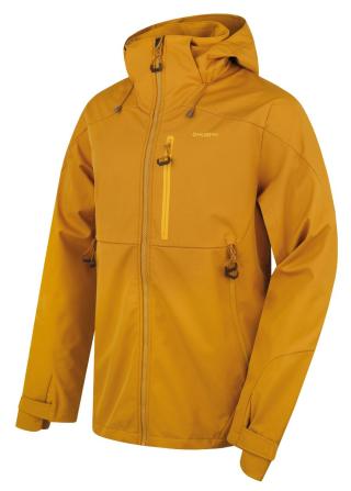 Husky Sauri M XXL, mustard Pánská softshell bunda