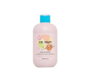 Hydratační šampon na kudrnaté a vlnité vlasy Inebrya Ice Cream Curly Plus Shampoo - 300 ml  + DÁREK ZDARMA