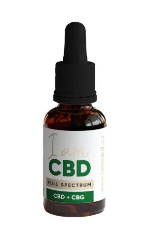 I am CBD Full Spectrum CBD 5% a CBG 5% olej 10 ml